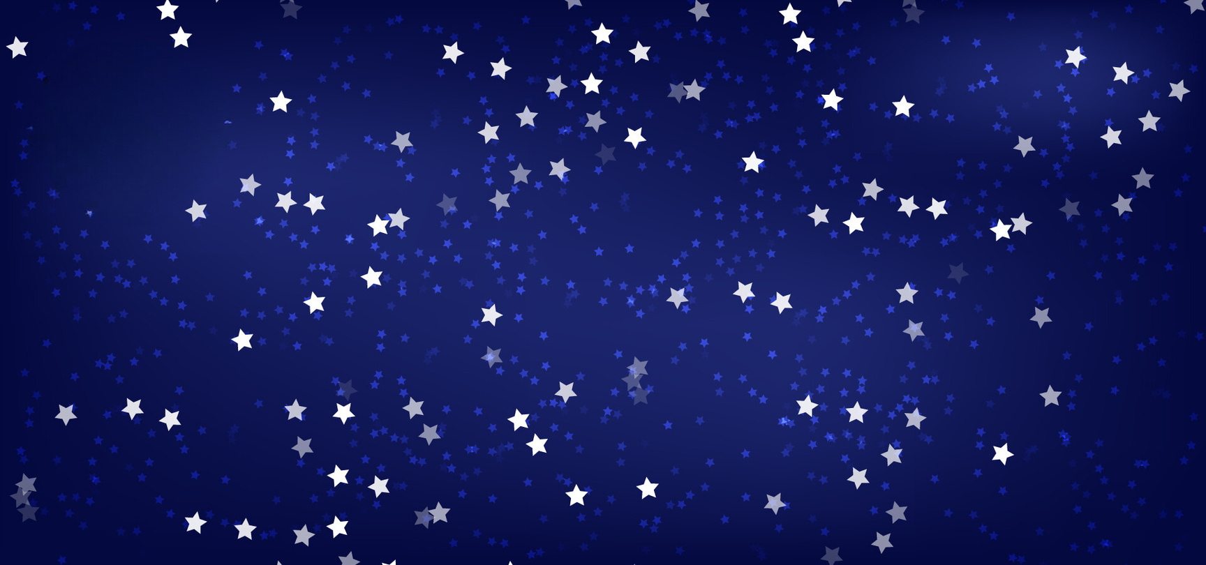 Night Background with Moon and Stars